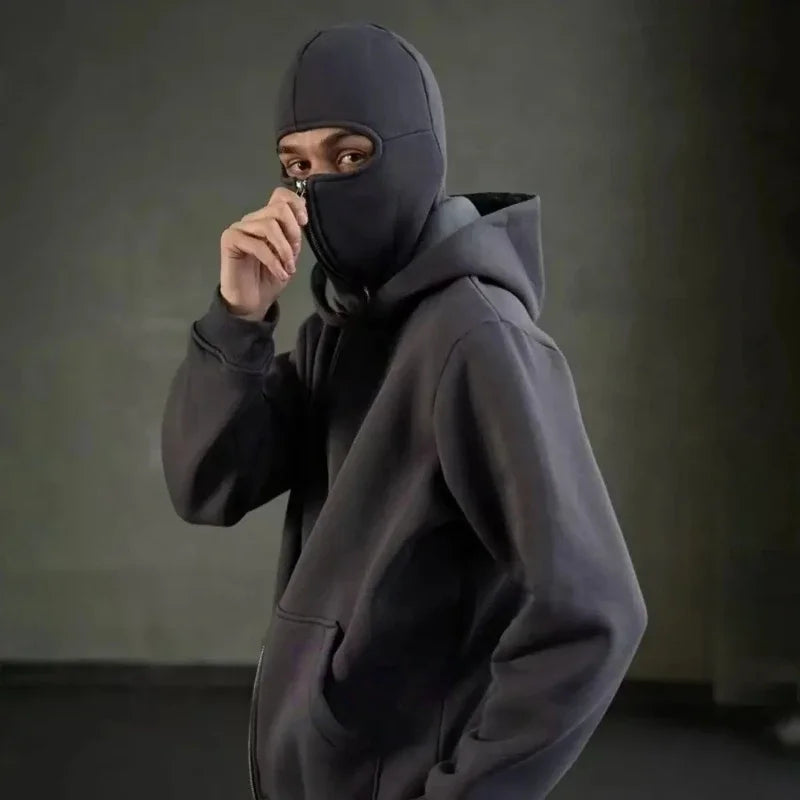 Kapuzenpullover Mit Sturmhaube