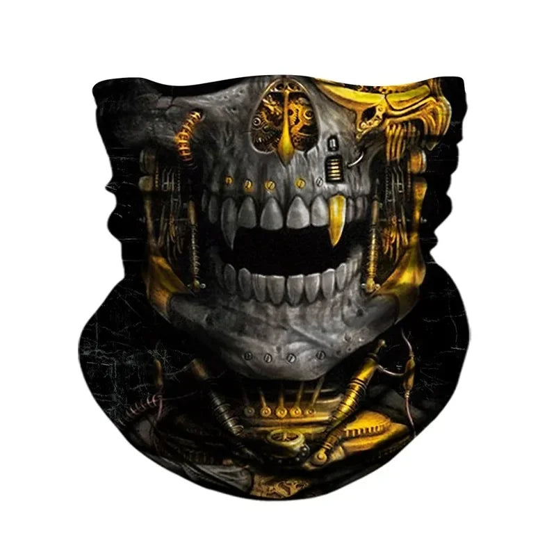 Skelett Sturmhaube